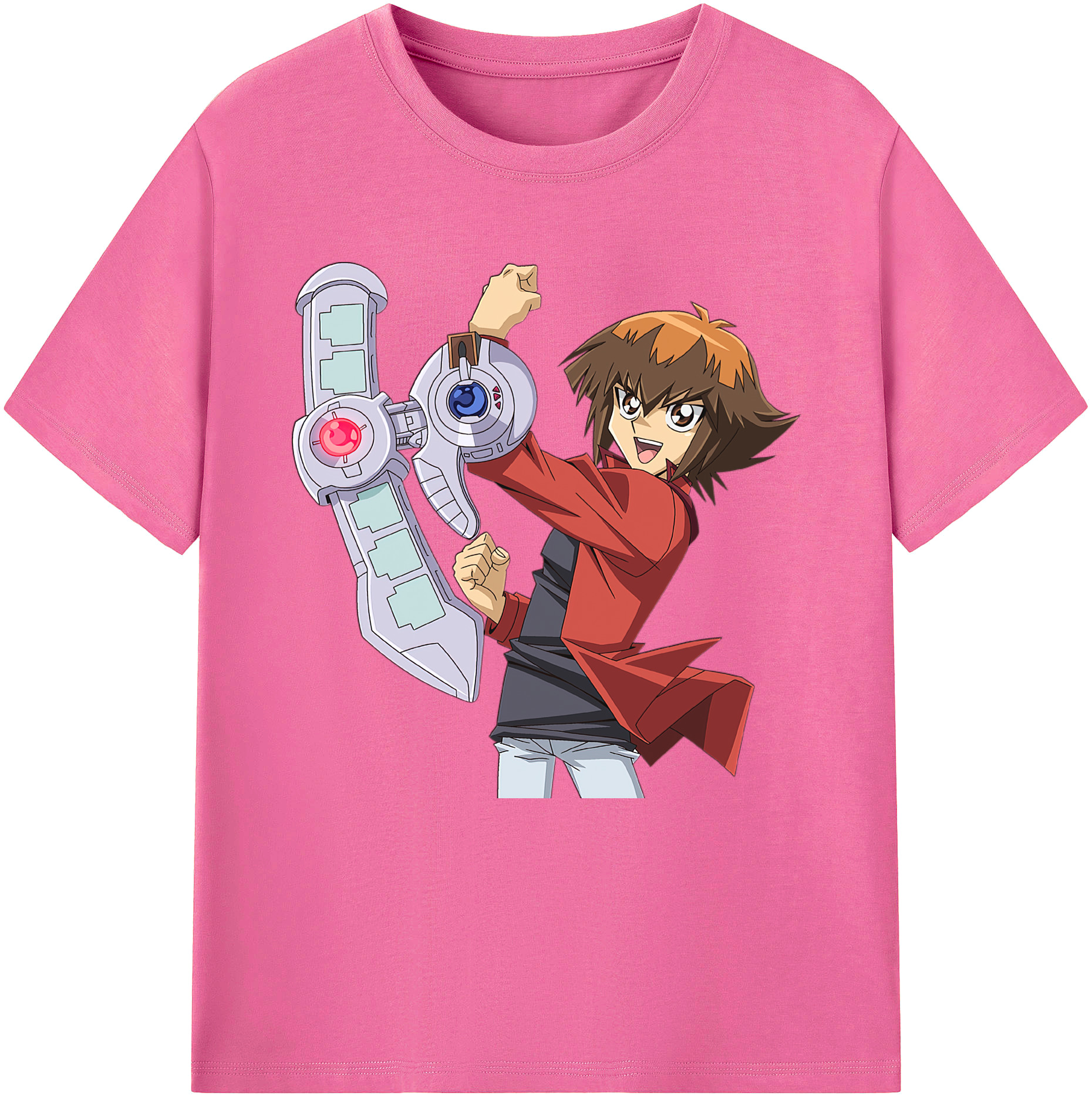 （画像用） 遊☆戯☆王 Yu-Gi-Oh! レディースカジュアルプリントTシャツ（綿100％）